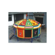 Utomhus Trampolin med tak